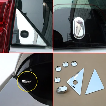 

Chrome Rear Window Glass Cover Trim Fit For Toyota Prado J150 Accessories 2014 2015 2016 2017 Exteriror Parts Decoration