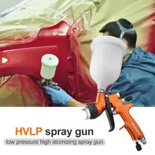 1,3 мм сопло HVLP высокораспылительный пистолет-распылитель Аэрограф гравитационный подающий кислородный пистолет