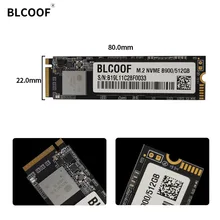 NVMe SSD 512 Гб PCIe Внутренний твердотельный накопитель M.2 интерфейс l hdd BLCOOF высокопроизводительный накопитель для ноутбуков/настольных компьютеров/сервера