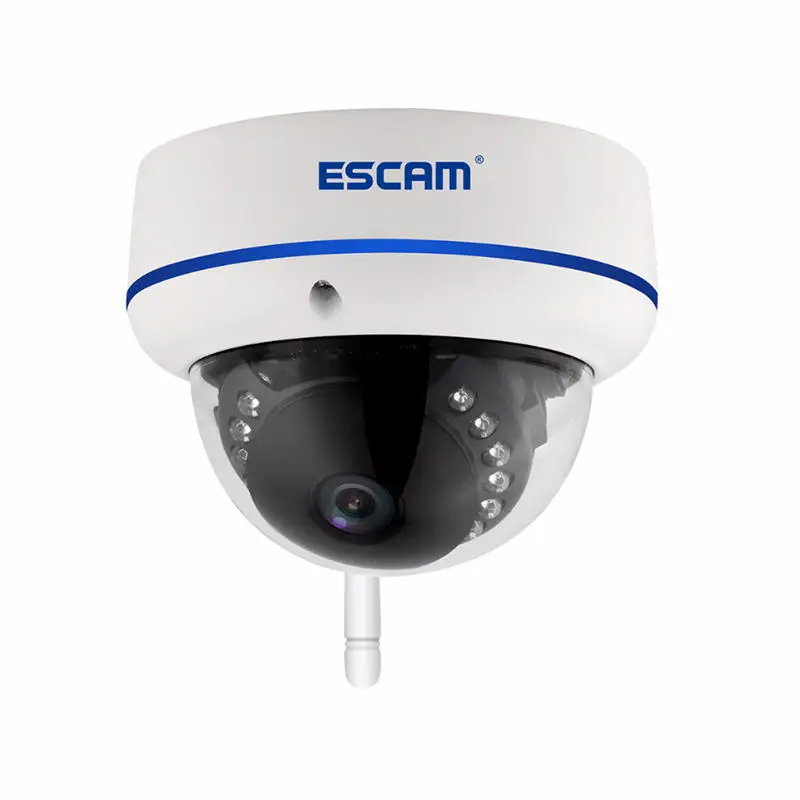 

ESCAM Qd800 Wifi Ip Camera Full Hd 1080P 2Mp Onvif Ip66 Dome Infrared Waterproof Motion Detection Camera Eu Plug