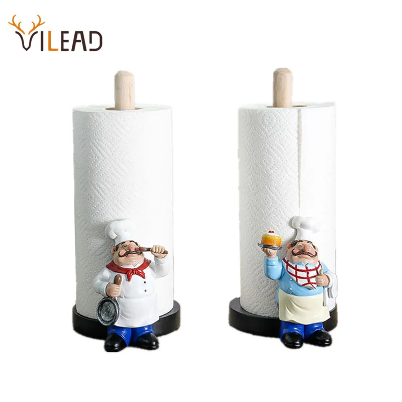 VILEAD 29 5 см полимерный поварской двухслойный держатель для бумажных полотенец