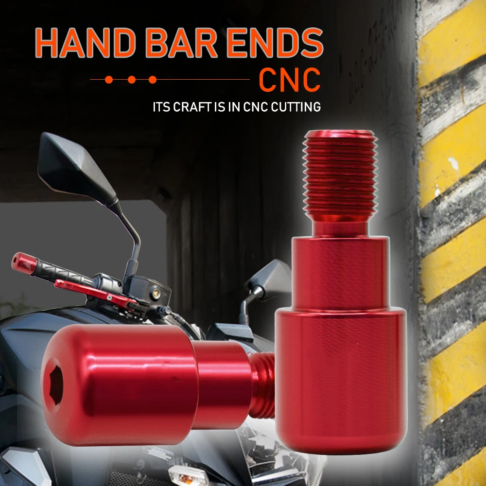 Мотоциклетные рукоятки заканчивается наконечники велосипедного руля колпачки руля для Yamaha MT-07 MT-09 MT-10 FZ-07- XJ6 FZ-10 YZF R1