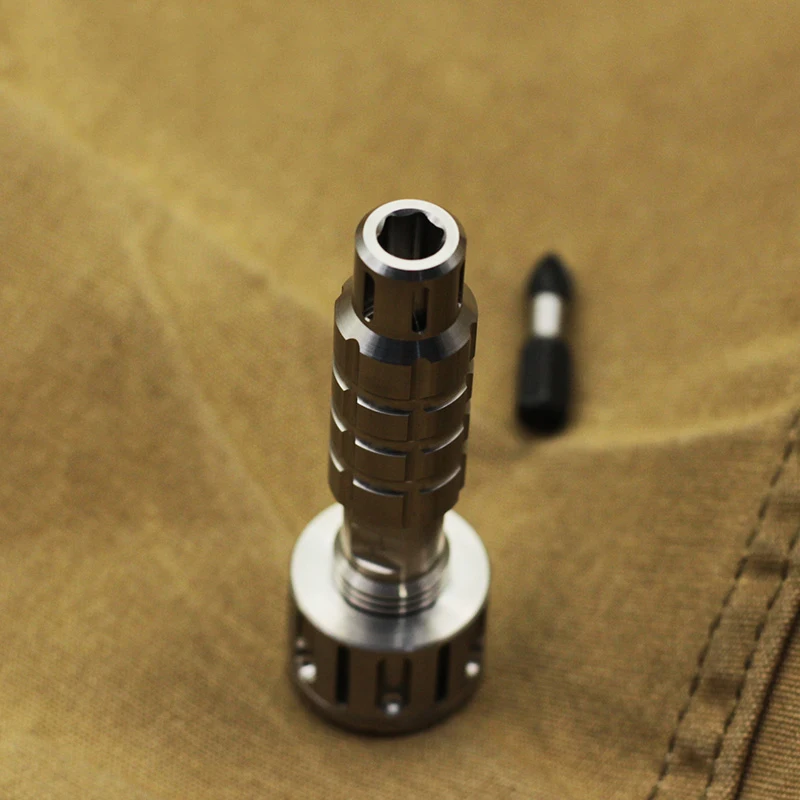 Титановая отвертка титановая Гироскопическая EDC с наконечником|Отвертка| |