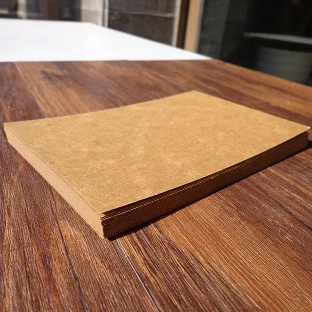 10pcs Blank Kraft Paper Card Sketch Drawing Bookmarks DIY Graffiti Painted Print Postcards Place Gift Greeting Invitation Cards Kraft