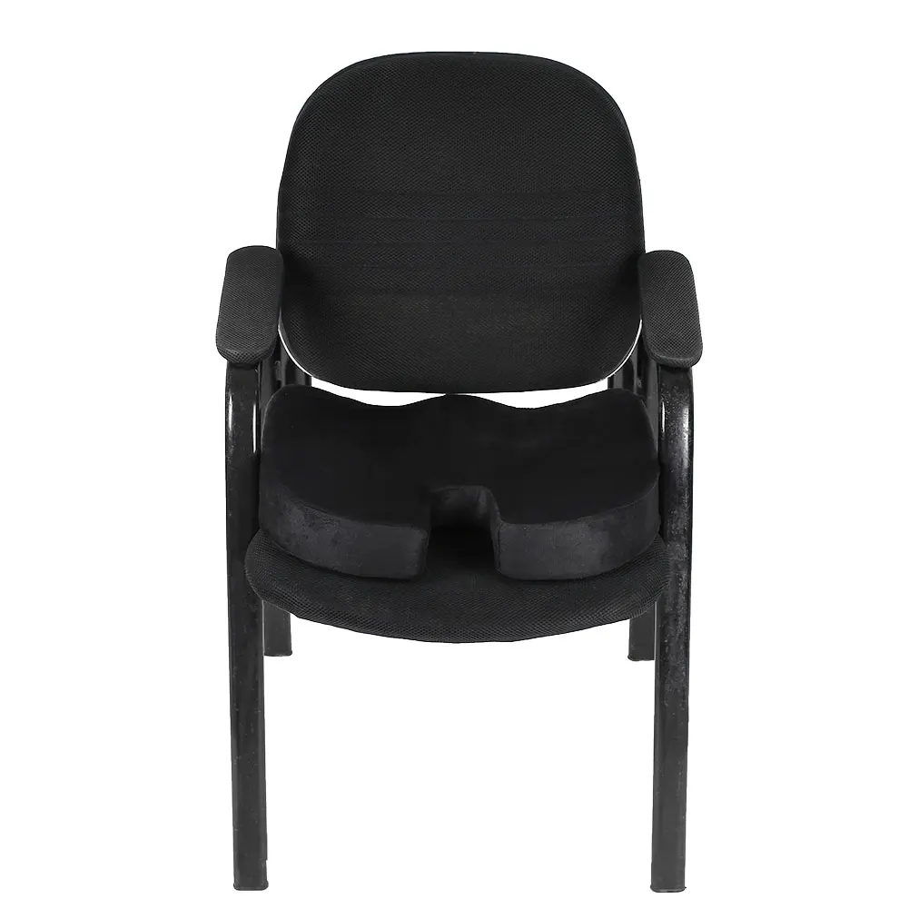 Ортопедическое сиденье с эффектом памяти для домашнего стула, подушка для поясницы, облегчающая боль