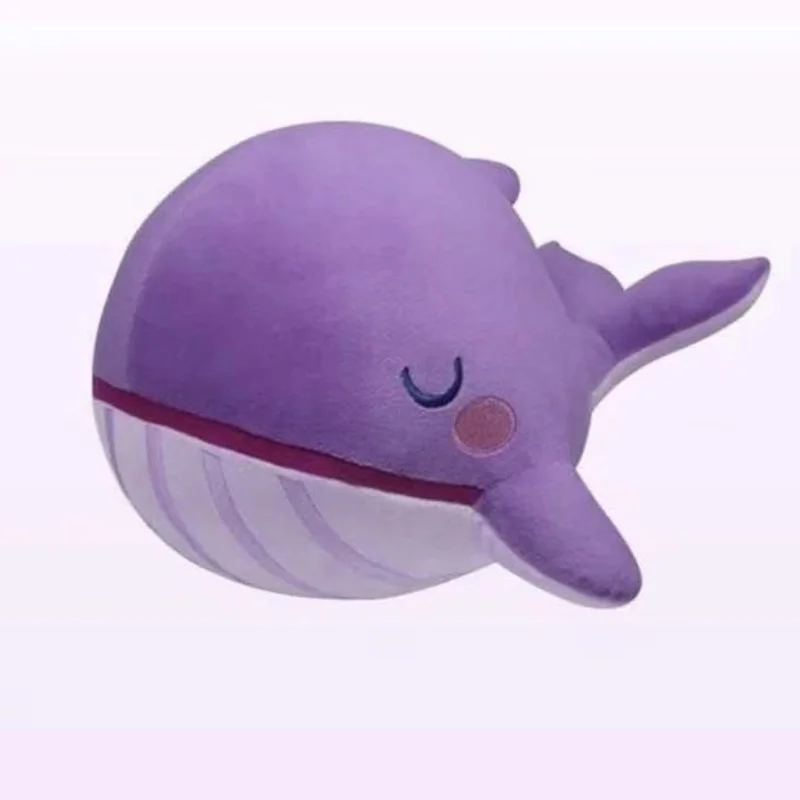 Hot Sale Kpop Korean Bangtan Boys Purple Baby Plush Toys Cute Whale Dolphin Shaped Dolls 25*30*18cm Fans Girls Gifts Top Quality vintage Baby Bodysuits