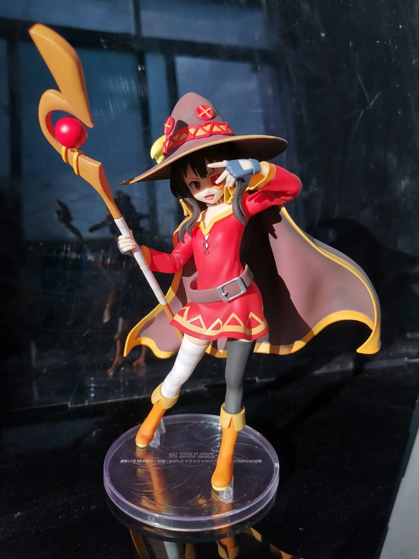 

Japanese original anime figure kono subarashii sekai ni shukufuku o Megumin action figure collectible model toys for boys