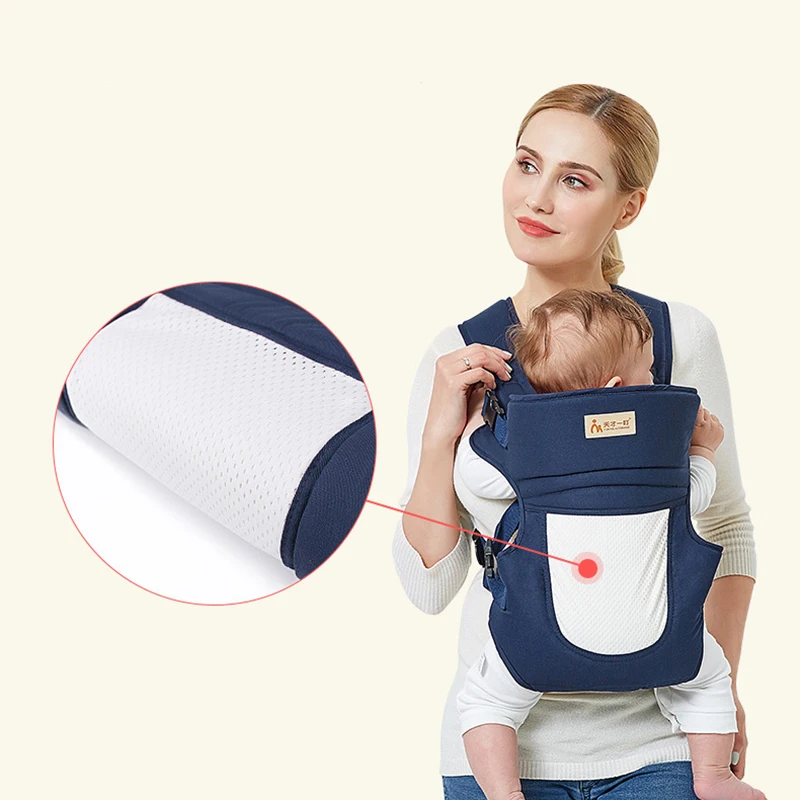 0-36M Kangaroo Baby Wrap Sling Infant Baby Hipseat Carrier Breathable Front Facing Ergonomic Baby Backpack Carrier Baby Travel