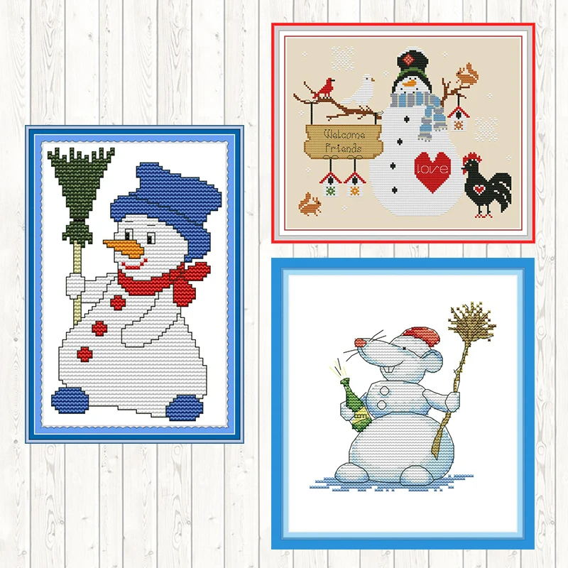 

Welcome Friends Counted Dmc 14ct 11CT Cross Stitch Wall Home Decor DIY Embroidery Needlework Sets Cross Stitch Kits Needlepoint