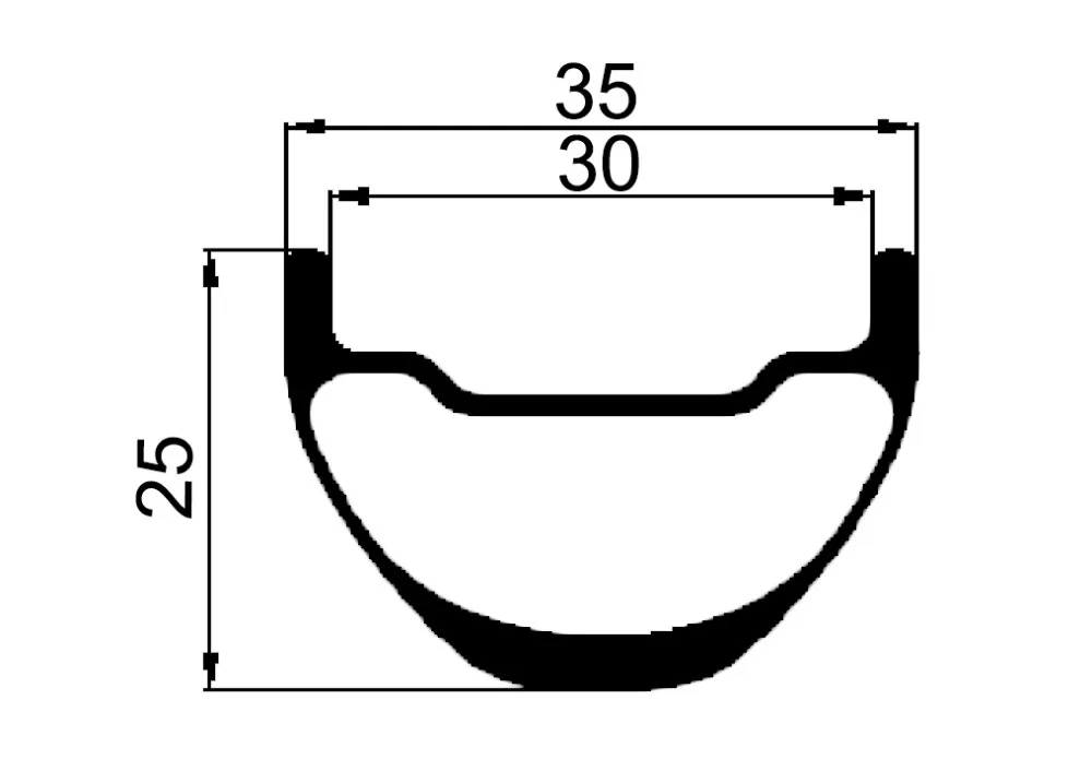35mm mtb carbon rims 30mm inner