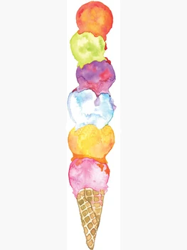 

Food Ice cream Stickers Kawaii Scrapbooking Stickers DIY Decoration Journal Diary wall decal cartoon