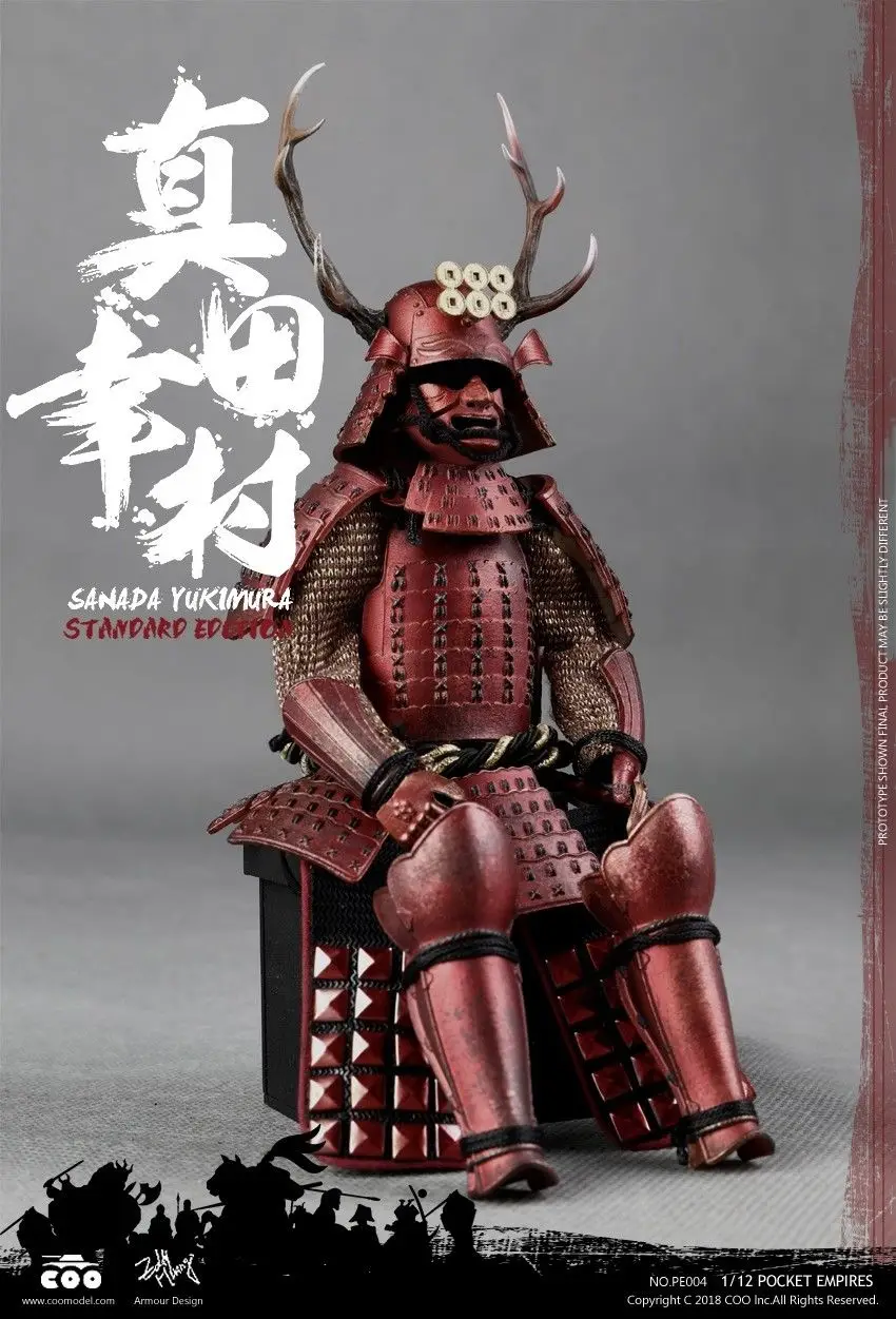 COOMODEL PE004 японский самурайский солдат Armour ASHIGARU 1/12 фигурка|Игровые фигурки и