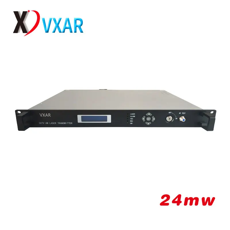 Высококачественный оптический передатчик CATV FTTX 1310 нм 24 МВт|Оптоволоконное