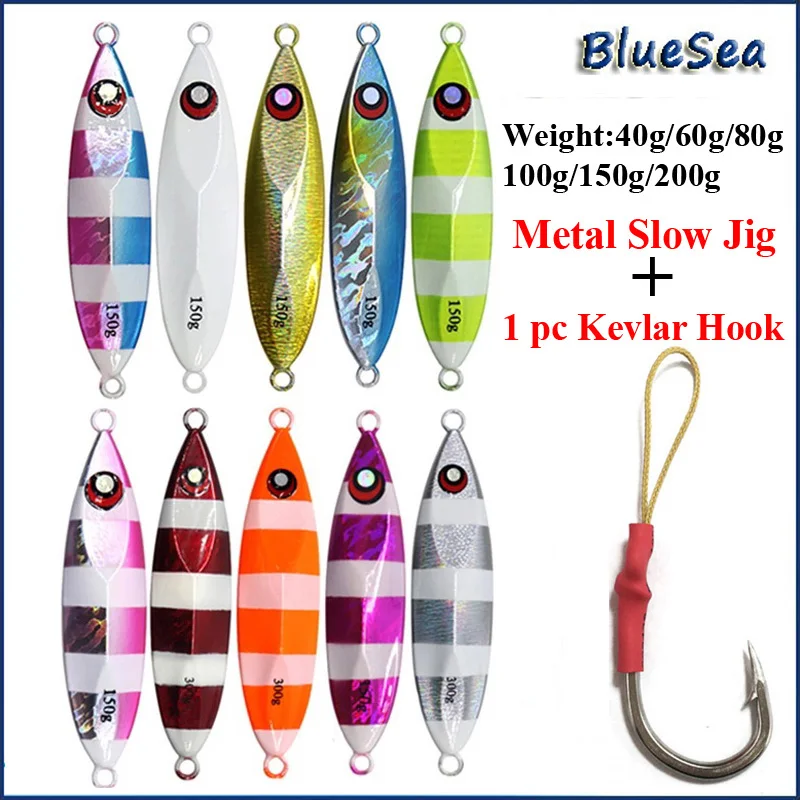 Рыболовная приманка BlueSea металлическая 40/60/80/100/150/200 г | Спорт и развлечения