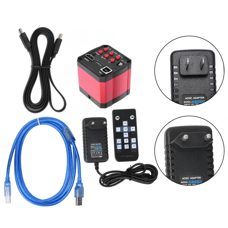 Mikroskop KP 2306 16 МП Высокое Разрешение HDMI цифровой промышленный микроскоп камера 100 240