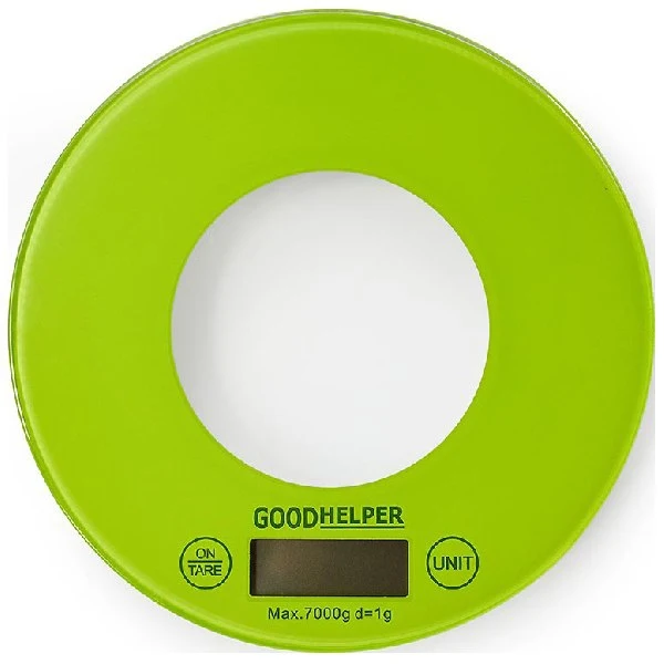 Кухонные весы GoodHelper KS-S03 зеленые | Дом и сад