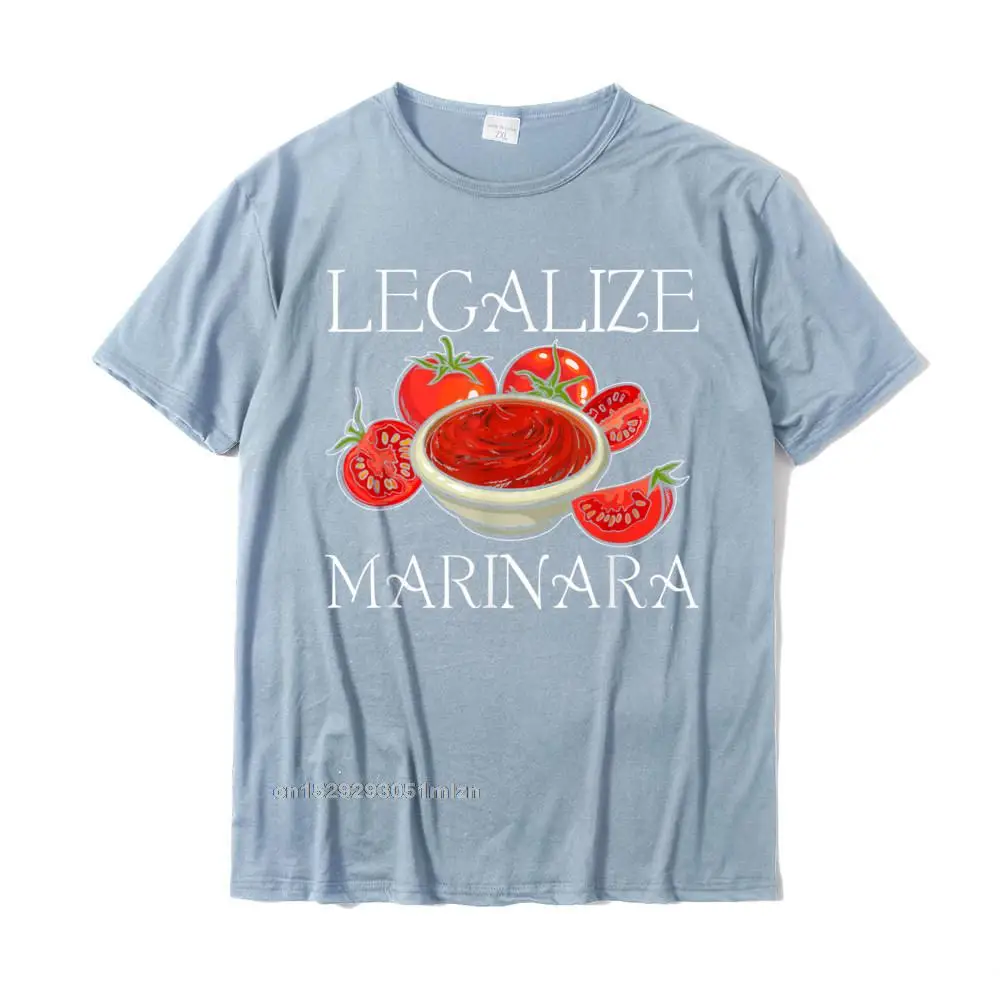 Casual T Shirt Funny Short Sleeve Company Crew Neck 100% Cotton Tops Tees Party Tops & Tees for Men Thanksgiving Day Marinara Tomato Sauce - Legalizing It T-Shirt T-Shirt__5215 light