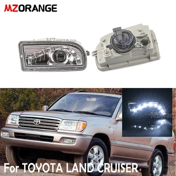 

MZORANGE Front Bumper LED Fog Light Driving Lamp Foglights For TOYOTA LAND CRUISER 100 1998-2008 4700 LC100 UZJ100 FZJ100 HDJ100