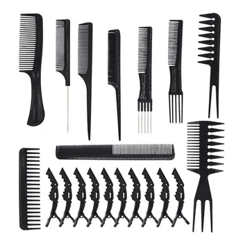 

20Pcs Home Hair Cutting Combs Clips Salon Shop Haircut Styling Tools Kit Styling Tools Appliances Styling Accessories