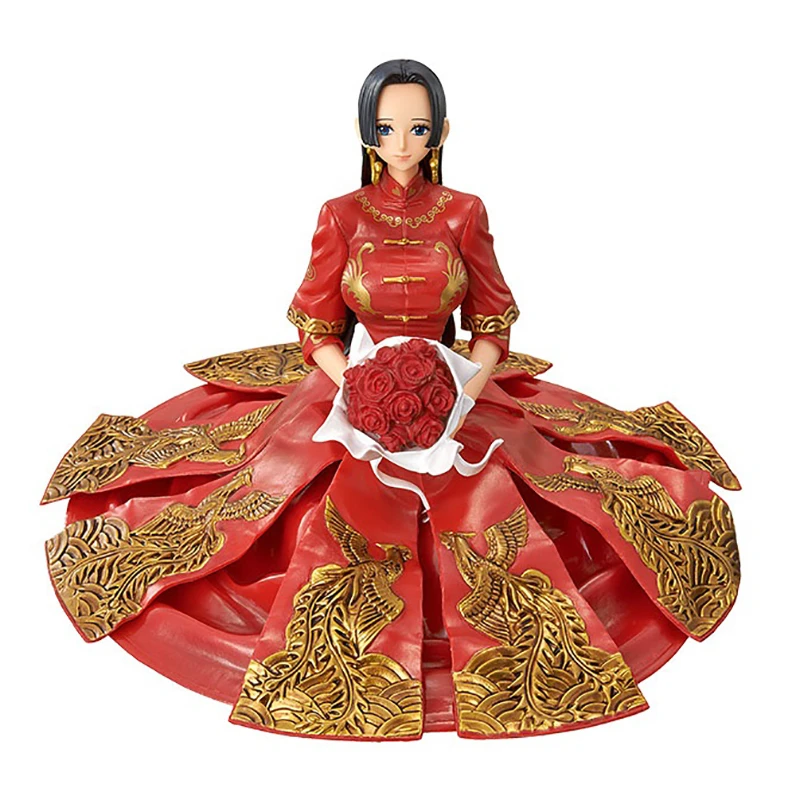 ワンピースヘビ王女ボア ハンコック着物結婚式アニメアクションフィギュア女神コレクション玩具デスクトップ装飾フィグマ Aliexpress
