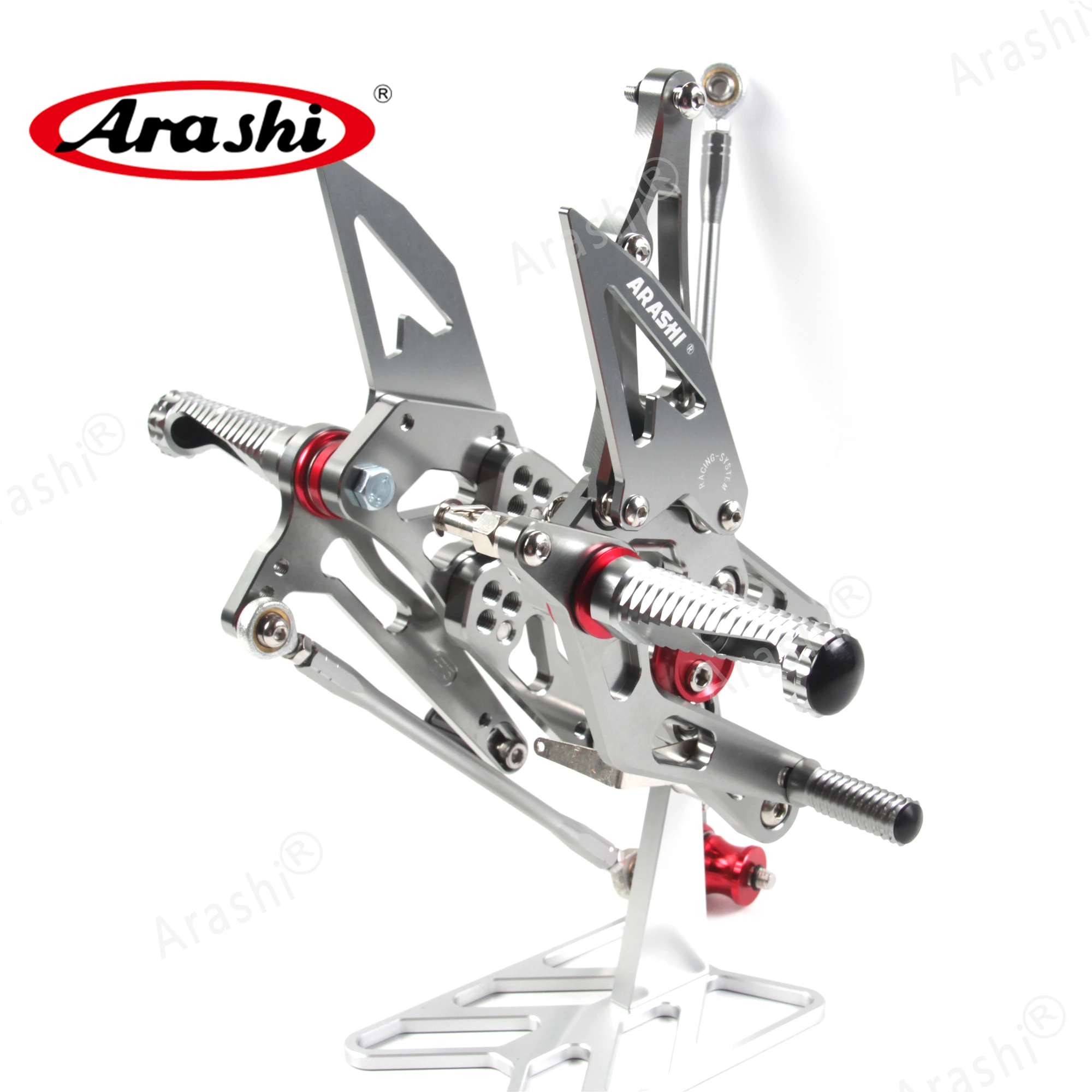 Arashi регулируемая подножка для HONDA CBR1000RR 2004 2005 2006 2007 подножки Rider задние наборы Rearset CBR 1000 RR 04 05 06 CNC