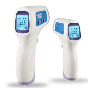 

Thermometer Forehead Temperatur Accurate Instant LCD Display Readings Baby Children Adult Non-contact Infrared Body Thermometers