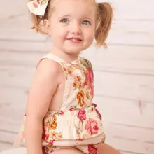 PUDCOCO Одежда для новорожденных девочек комбинезон без рукавов с цветочной вышивкой наряд летняя поддержка