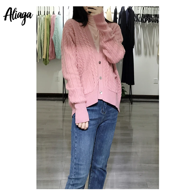 thick ladies cardigans