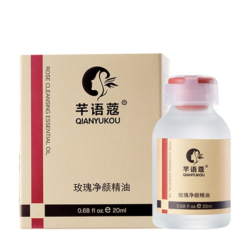 

Facial Lighten Whitening Moisturizing Nourishing Skin Removing Freckles Face Serum Skin Care Anti-Aging Rose Essential Oil