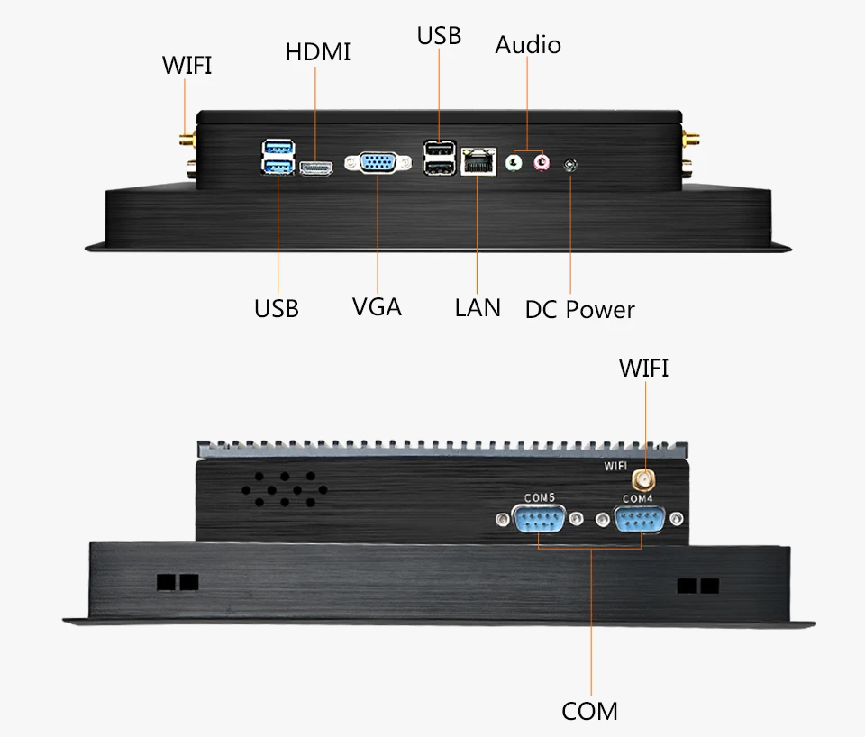 Enhance Productivity with our Fanless Industrial Panel PC - Waterproof, Dustproof, Capacitive Touchscreen, 8GB RAM, 250GB SSD - Available in 10, 12, 15, 17 Inch Options. Description Image.This Product Can Be Found With The Tag Names Barebone Mini PC, Computer Office, Industrial panel pc