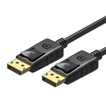 

Display Port to Display Port Cable Male to Male DisplayPort DP to DP Connection Adapter 1080P 3D for HDTV PC Projector 1.8m