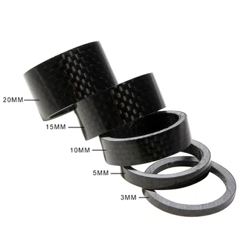

Professional Washer Stem Spacers Stem Fix Kit Refit 5 Pcs/Set Outdoor Carbon Fiber Bicycle Bike Headlight Newest Style