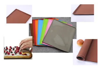 

New Silicone Bakeware Baking Dishes Pastry Baking Rolling Kitchen Sheet Bakeware Oven Mat Bakeware Tray