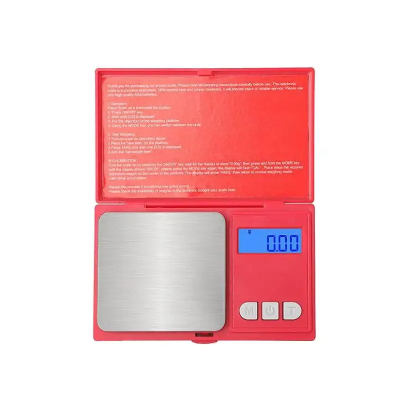 

1pc Mini Electronic Scale Precise Digital Scale Weighing Machine Jewelry Scale for Home Shop Dorms without Battery (500g/0.01g)