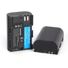 

LP-E6 LPE6 2750mAh Camera Battery For Canon for EOS 5D Mark II 2 III 3 6D 7D 60D 60Da 70D 80D 90D DSLR for EOS 5DS