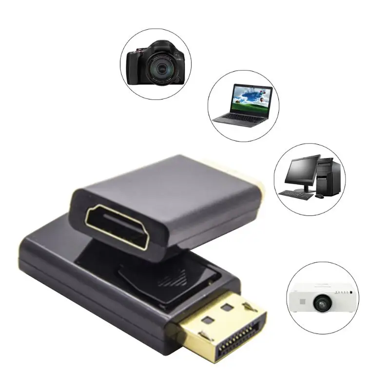 Прочный адаптер DisplayPort/AM к HDMI/AF 4K конвертер DP Мужской к HDMI Женский 1080P HD адаптер