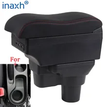Accoudoir de voiture, boîte de rangement, pièces intérieures à surface incurvée, pour Hyundai SOLARIS 2 Accent Verna 2017 – 2021