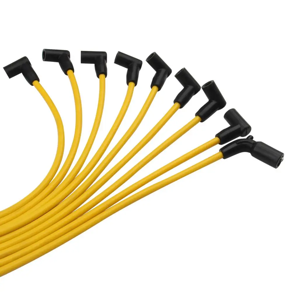 9pcs Spark Plug Wires for Chevy EXPRESS C1500 K1500 GMC 1996 1997 1998 1999 5.7L
