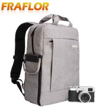 

Eirmai Digital Camera Shoulders Backpack Leisure Casual Bag Waterproof w Rain Cover fit 14in laptop w USB Port for DSLR Tripod