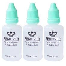 Высокое качество 10 бутылка 30 мл клей для удаления кожи ленты волос/ПУ кожа утка/клей парик