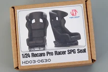 

1/24 Resin Retrofit For Car Models Hobbydesign HD03-0630 1/24 Recaro Pro Racer SPG Seats Resin+Decals+PE Car Model Modifications