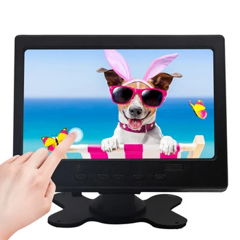 

7 Inch IPS LCD Capacitive Touch Screen Monitor for Raspberry Pi with HDMI+VGA+AV Interface Car Backup Reverse Display Module