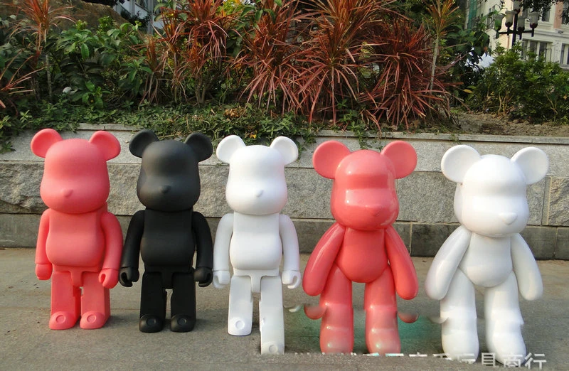 21 дюйм 52 см 700% Bearbrick Be@ rbrick DIY модная игрушка ПВХ фигурка Коллекционная модель игрушки украшения Рождественские подарки сувениры