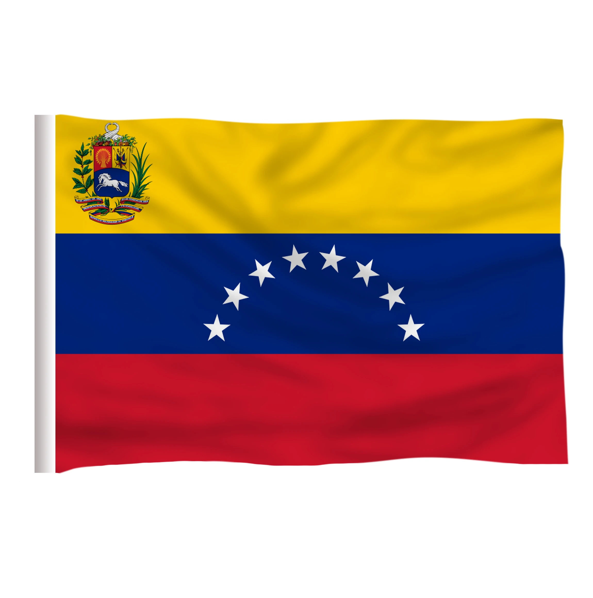 Флаг из полиэстера, флаг Venezuela 5*3 фута 150*90 см, высокое качество, дешевая цена