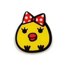 Милый мультфильм акриловые Meng цыплята значки значок одежда сумка со значком брошь Настраиваемые