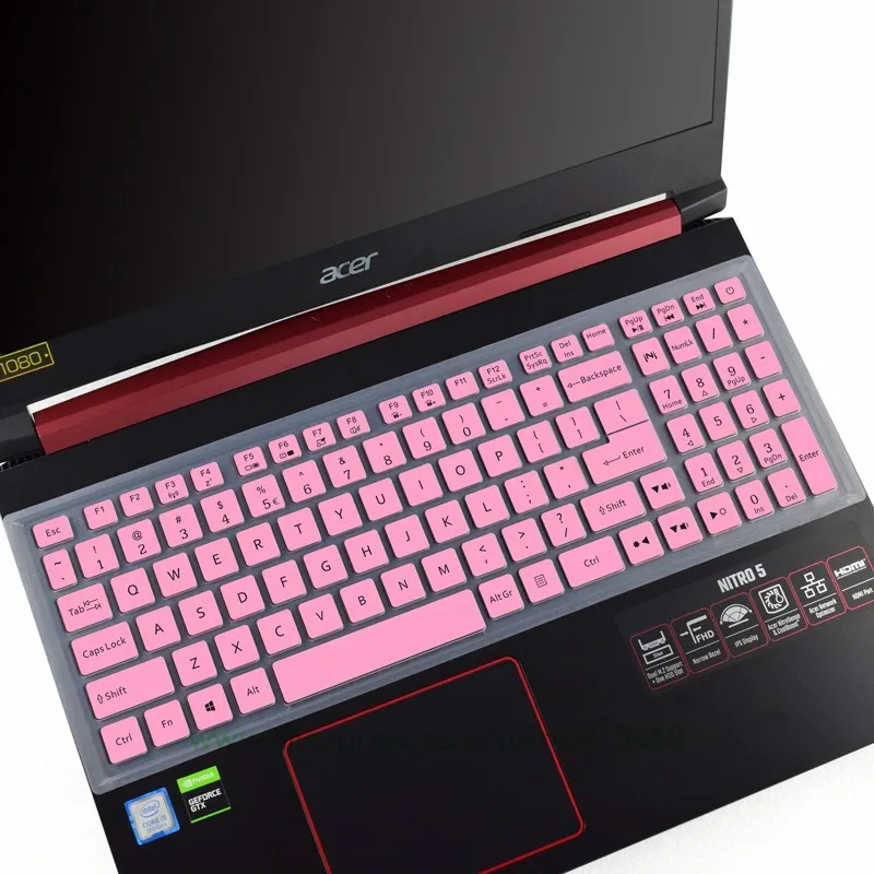 Защитный чехол для клавиатуры ноутбука Acer Nitro 5 AN515-54-54W2 AN515-54-51M5 AN517-51-56YW 7 AN715-51 15 6