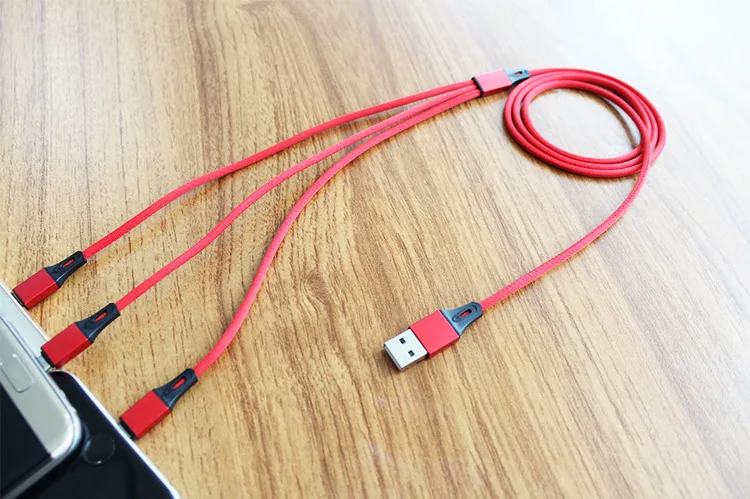 5V 3A быстро 3 в 1 Usb type C кабель Micro Usb кабель для телефона зарядный кабель шнур для Xiaomi Redmi samsung Note 10 для iPhone 7 8 X