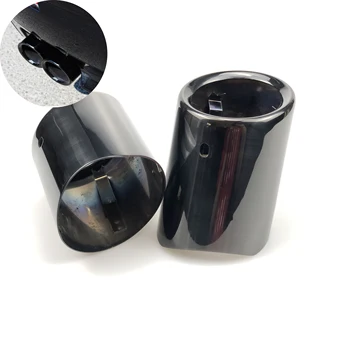 

Car styling Auto Exhaust Pipes Twin Tail Rear Pipe Car Exhaust System case For BMW 730i 730Li E65 E66 E67