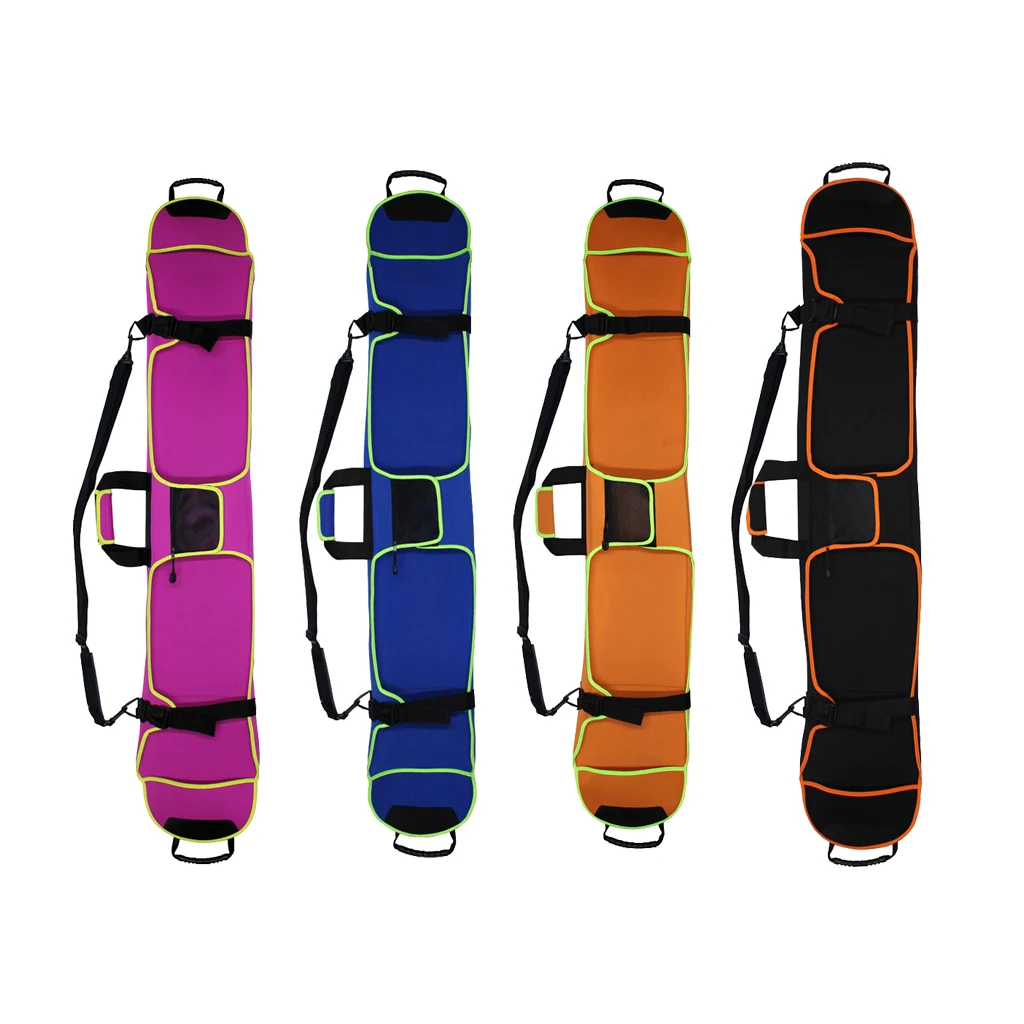 Scratch-Proof Anti-Rust Ski Snowboard Bag Shoulder Bag Sack 155cm Two Styles Snowboard Bag for Snowboards & Skis 