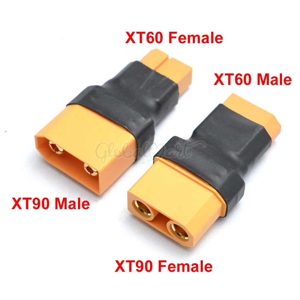 Переходник штекер/гнездо XT60 на гнездо XT90 штекер/штекер адаптер преобразования